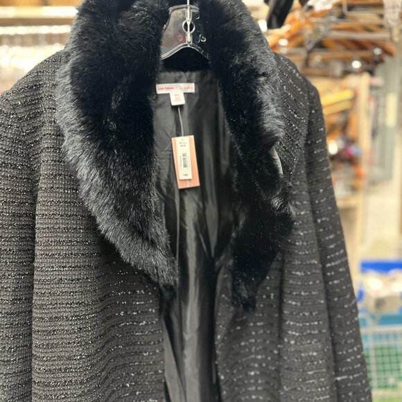 joe fresh x roxy earle Black coat - Picture 4 of 9